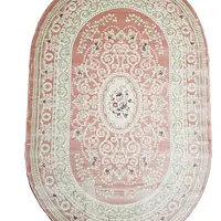 Класичний килим Flora PINK / PINK P658B