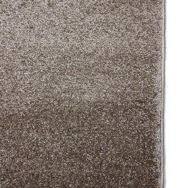 М'який килим з невисоким ворсом Однотонний Suavis Pro BROWN / BROWN 3849A