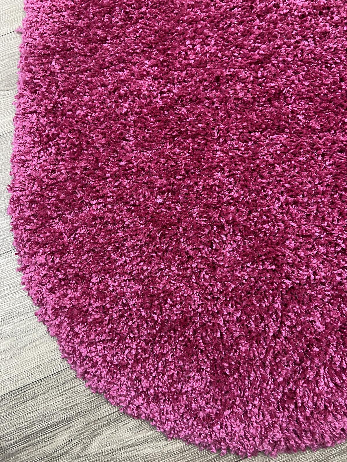 Пухнастий килим Plumis Lux PINK 6365A