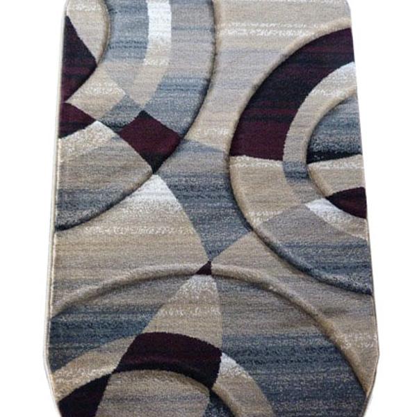 Килим з художньою стрижкою Curlex Pro DARK BEIGE 4332A