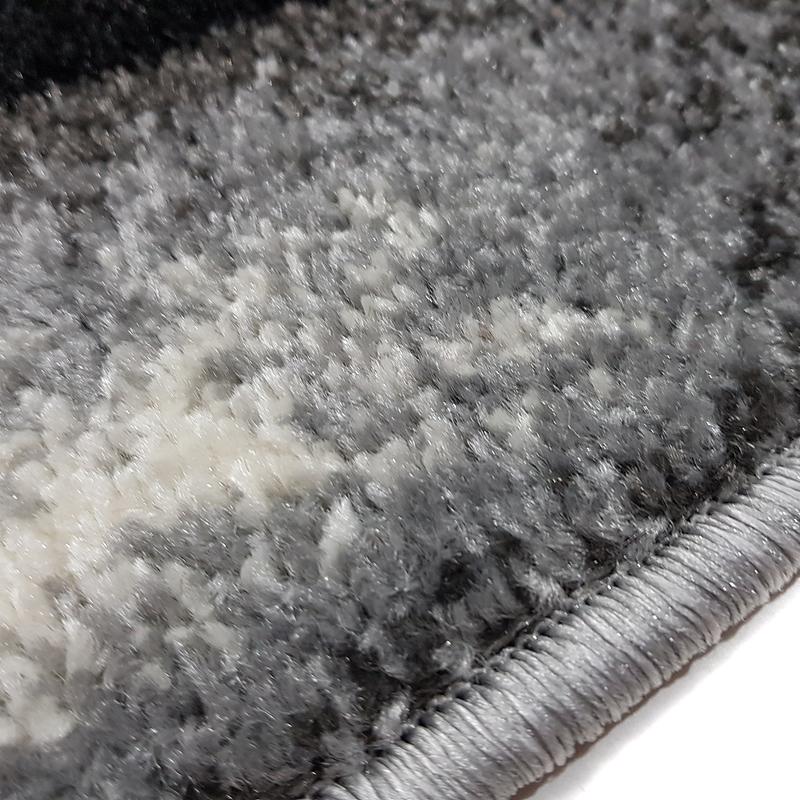 Килим фризе з невисоким ворсом Macio Gray 02574A