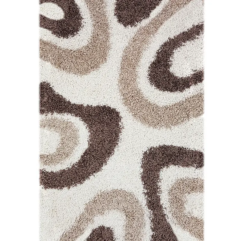 Пухнастий килим Plumis Lux cream 6352A