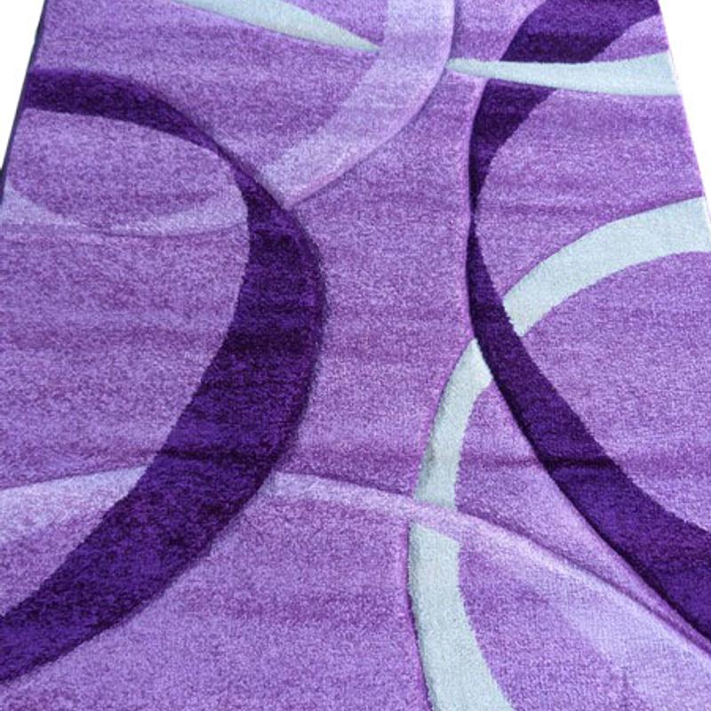 Килим з художньою стрижкою Curlex Violet 2632A