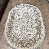 Килим з комбінованим ворсом и термоусадкой Glacia BEIGE 03977A