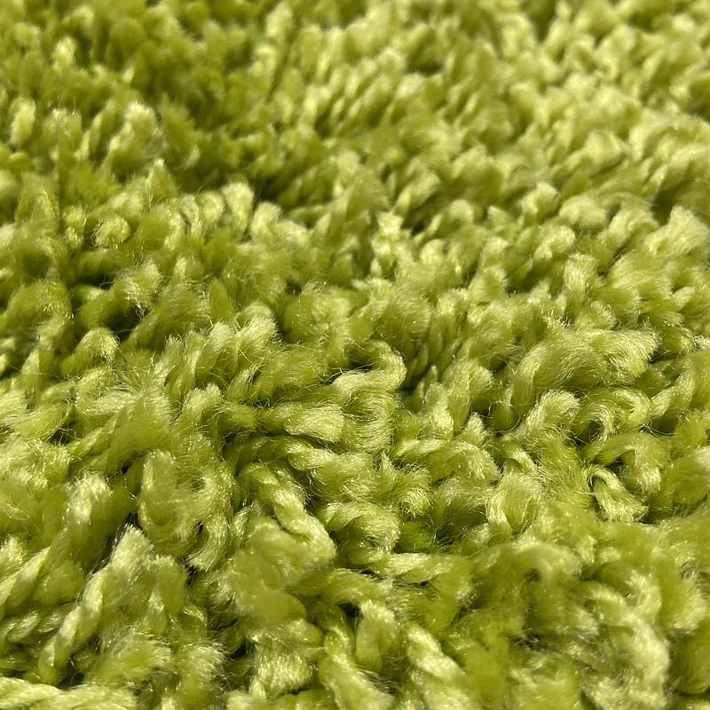 Пухнастий килим Plumis Lux LIGHT GREEN 6365A