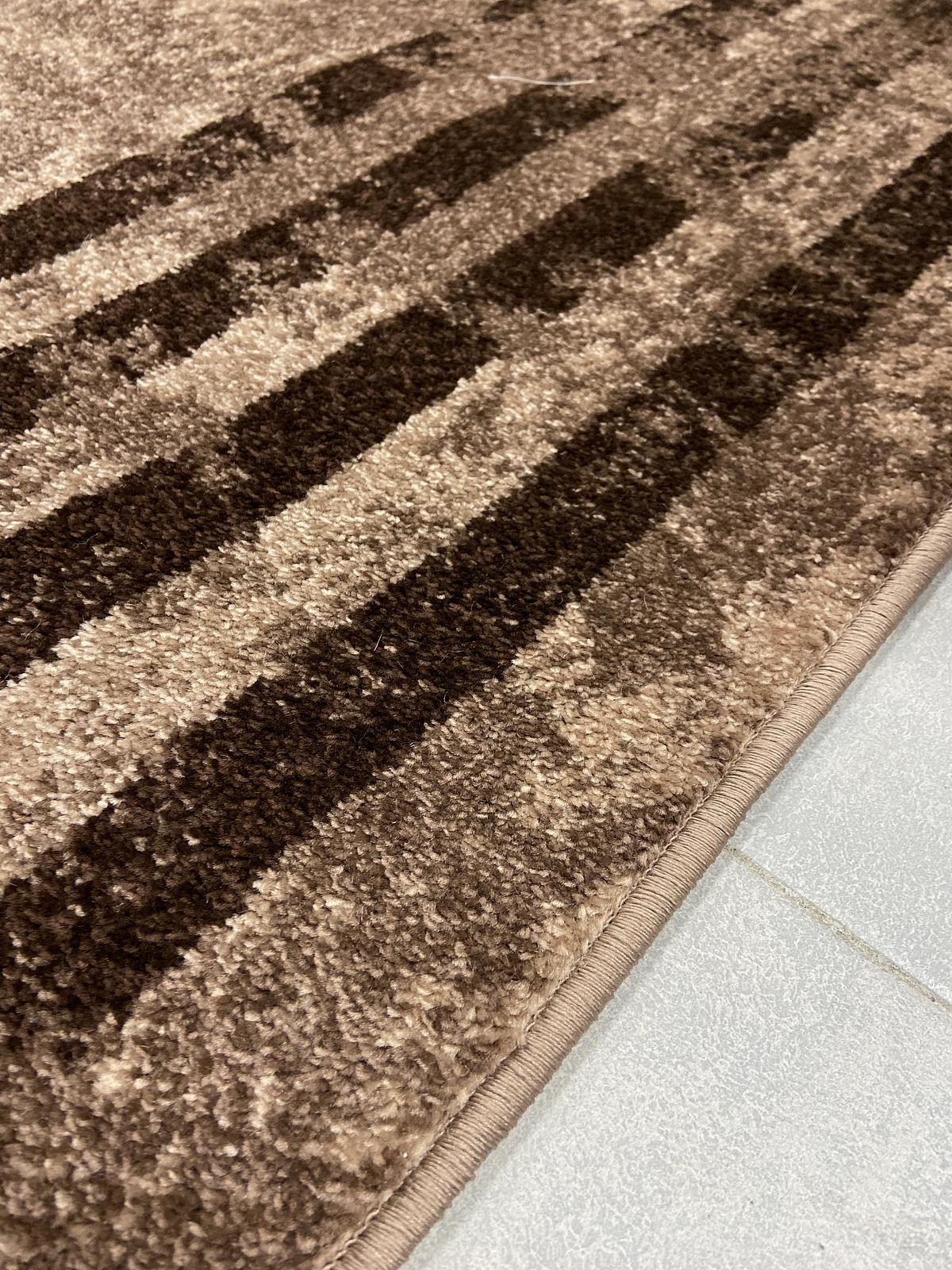 Килим фризе з невисоким ворсом Macio Beige 08559A