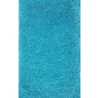 Пухнастий килим Plumis Lux голубой aqua 6365A