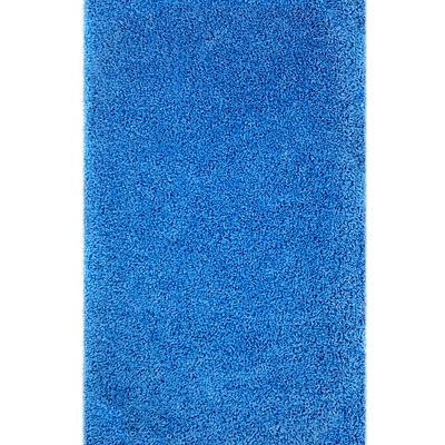 Пухнастий килим Plumis Lux BLUE 6365A