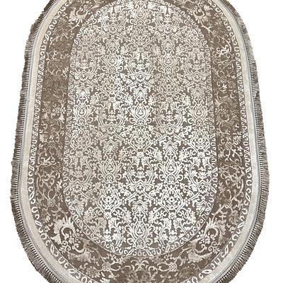 Килим з комбінованим ворсом и термоусадкой Glacia BEIGE 03977A