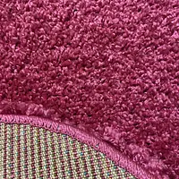 Пухнастий килим Plumis Lux PINK 6365A