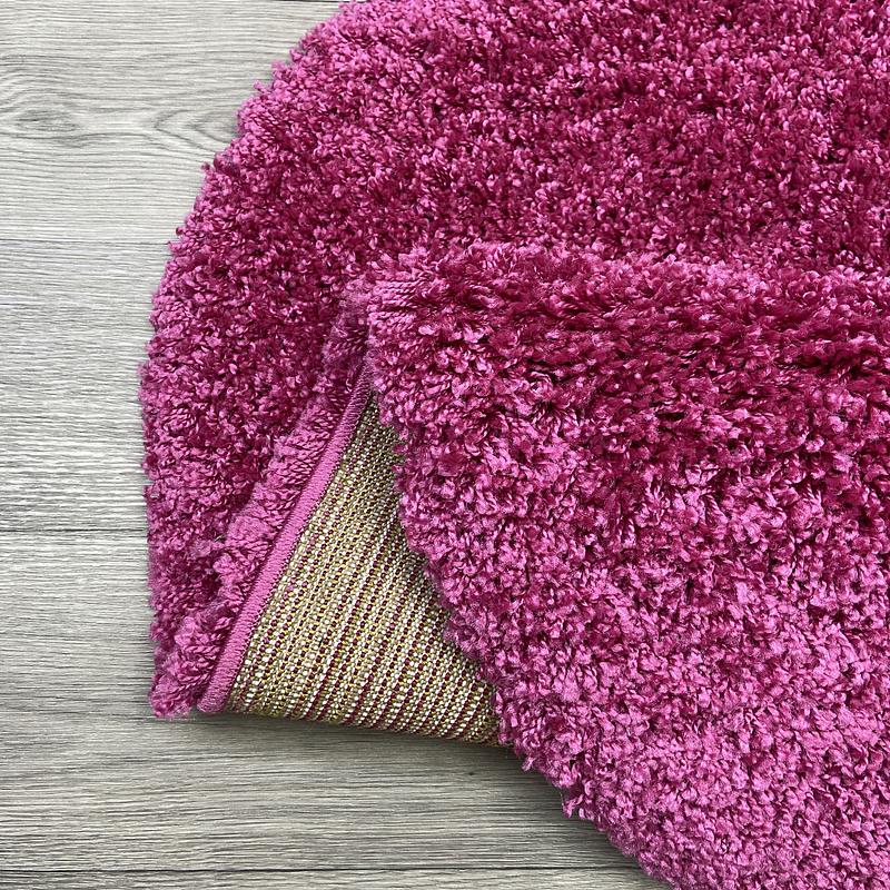 Пухнастий килим Plumis Lux PINK 6365A