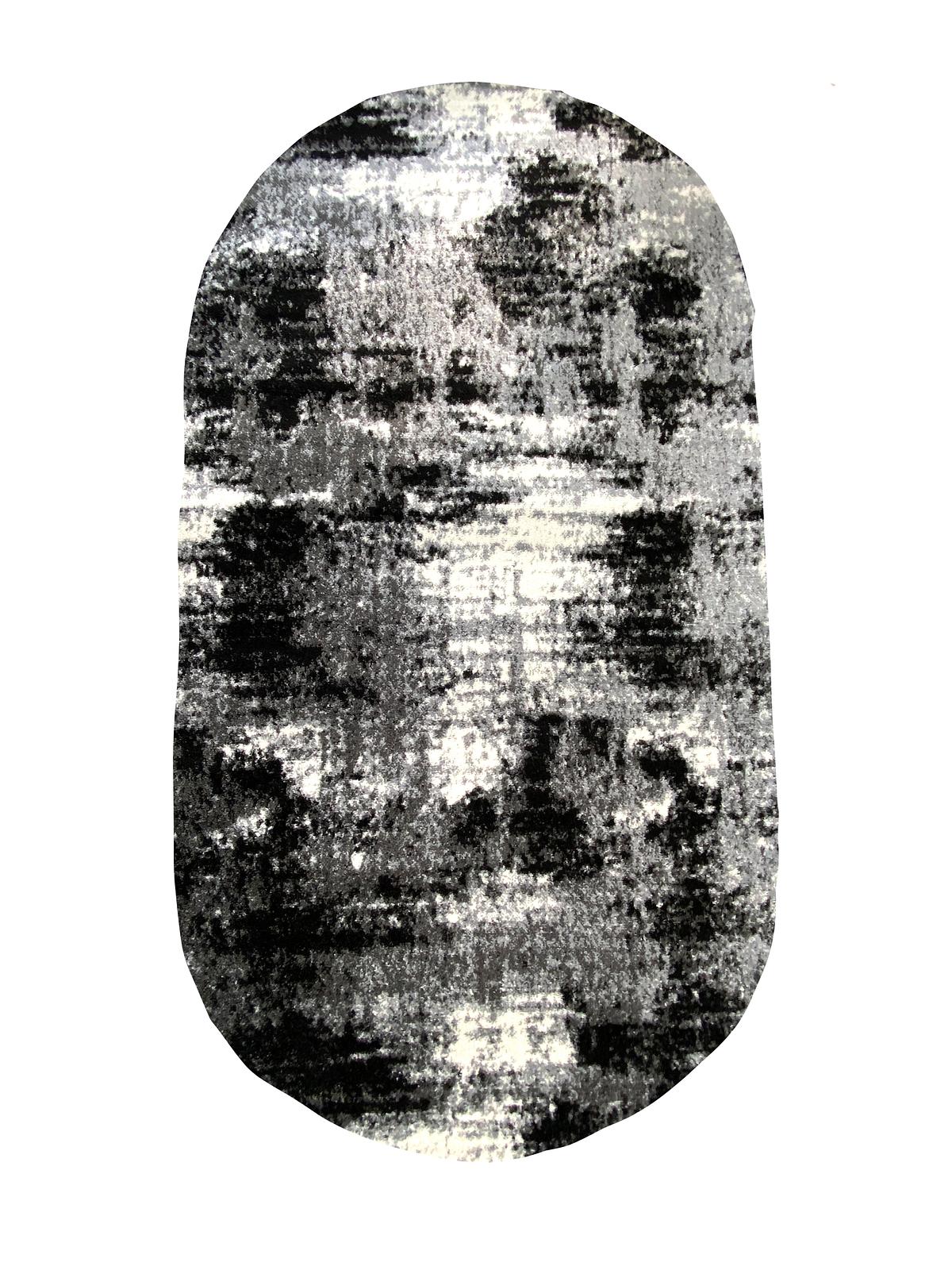 Килим фризе з невисоким ворсом Macio Gray 02619A