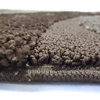 Пухнастий килим Vortax Plush Loop DARK BROWN 7641A