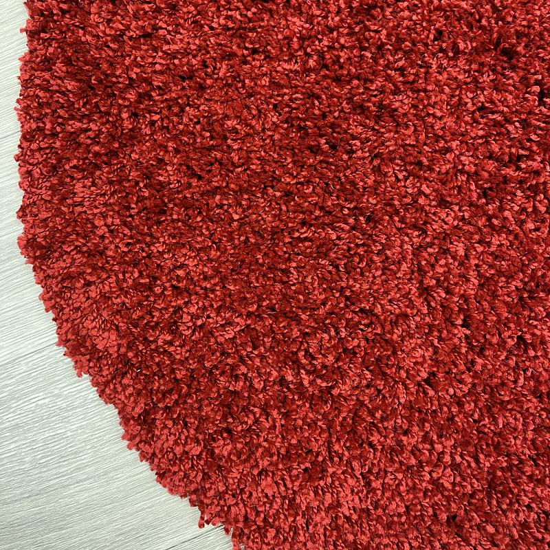 Пухнастий килим Plumis Lux RED 6365A