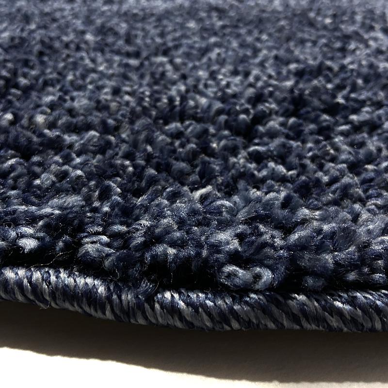 Пухнастий килим Plumis синій blue 000047