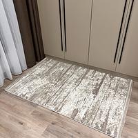 Килим з комбінованим ворсом и термоусадкой Glacia beige 03648A