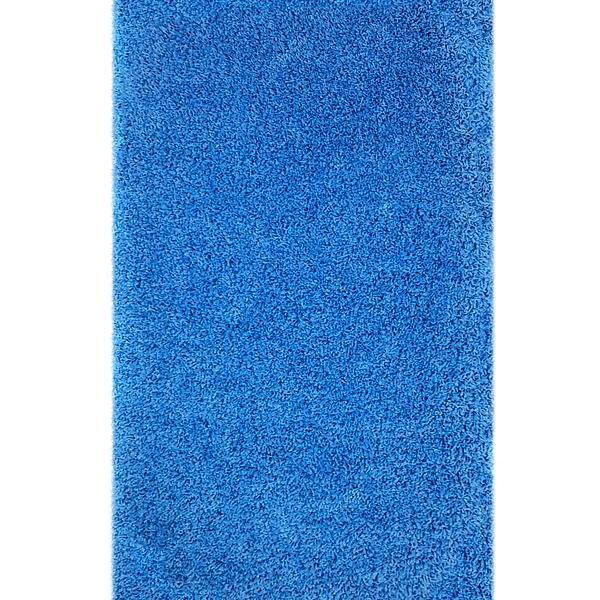 Пухнастий килим Plumis Lux BLUE 6365A