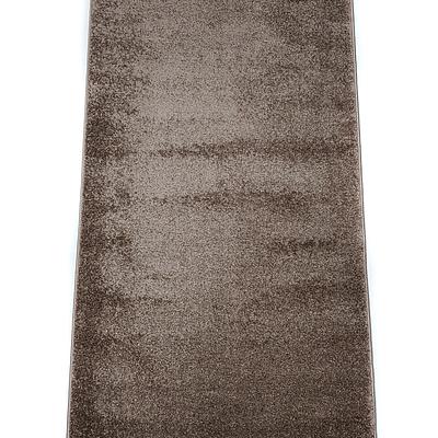 М'який килим з невисоким ворсом Однотонний Suavis Pro BROWN / BROWN 3849A