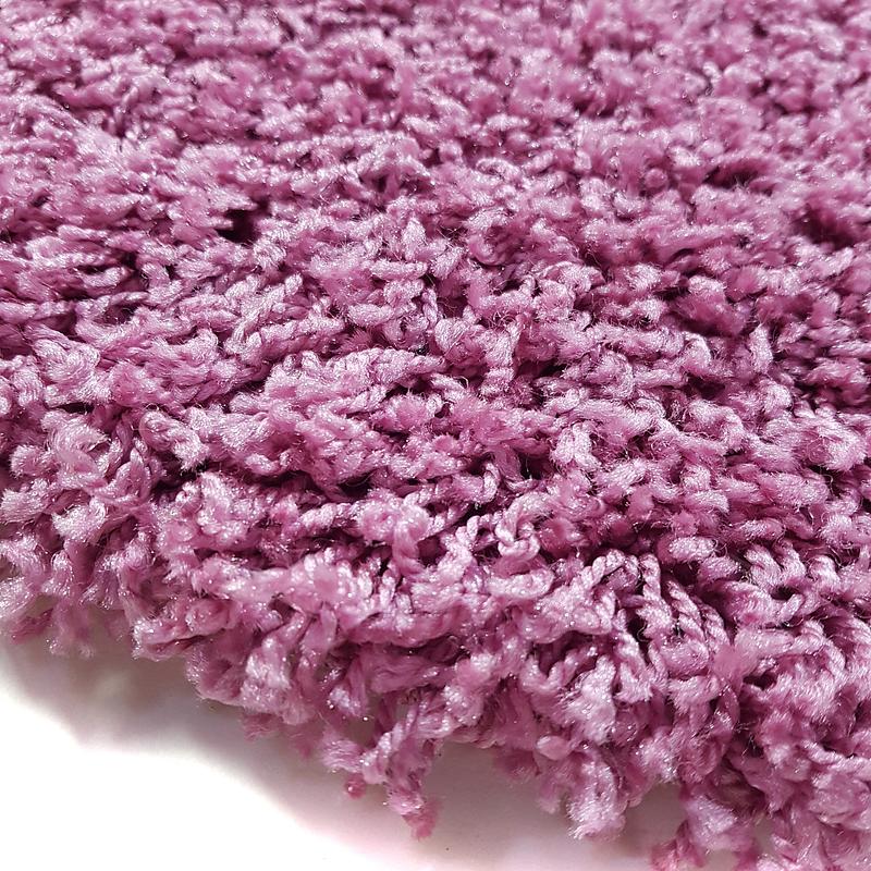 Пухнастий килим Plumis Lux DARK PINK 6365A