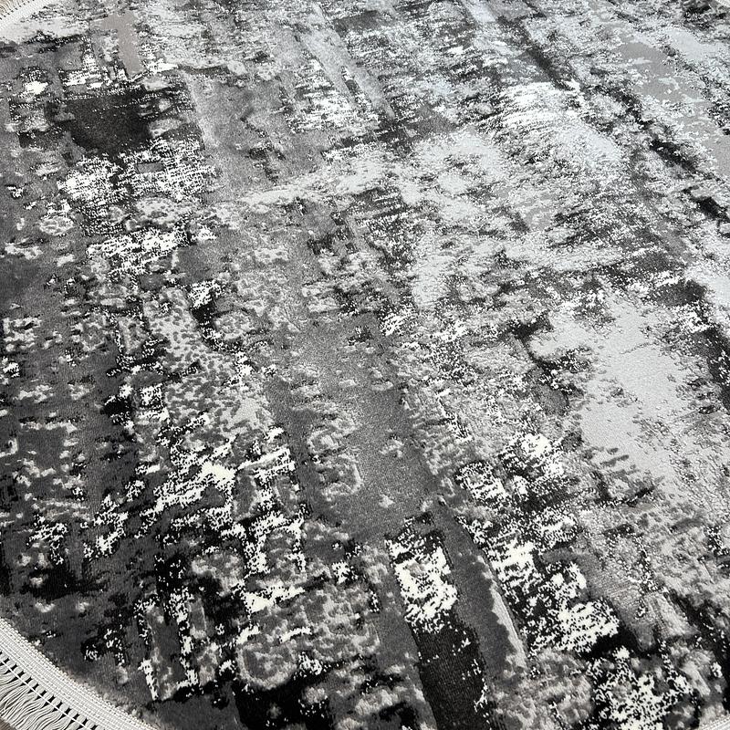 Килим з комбінованим ворсом и термоусадкой Glacia Gray 03935A