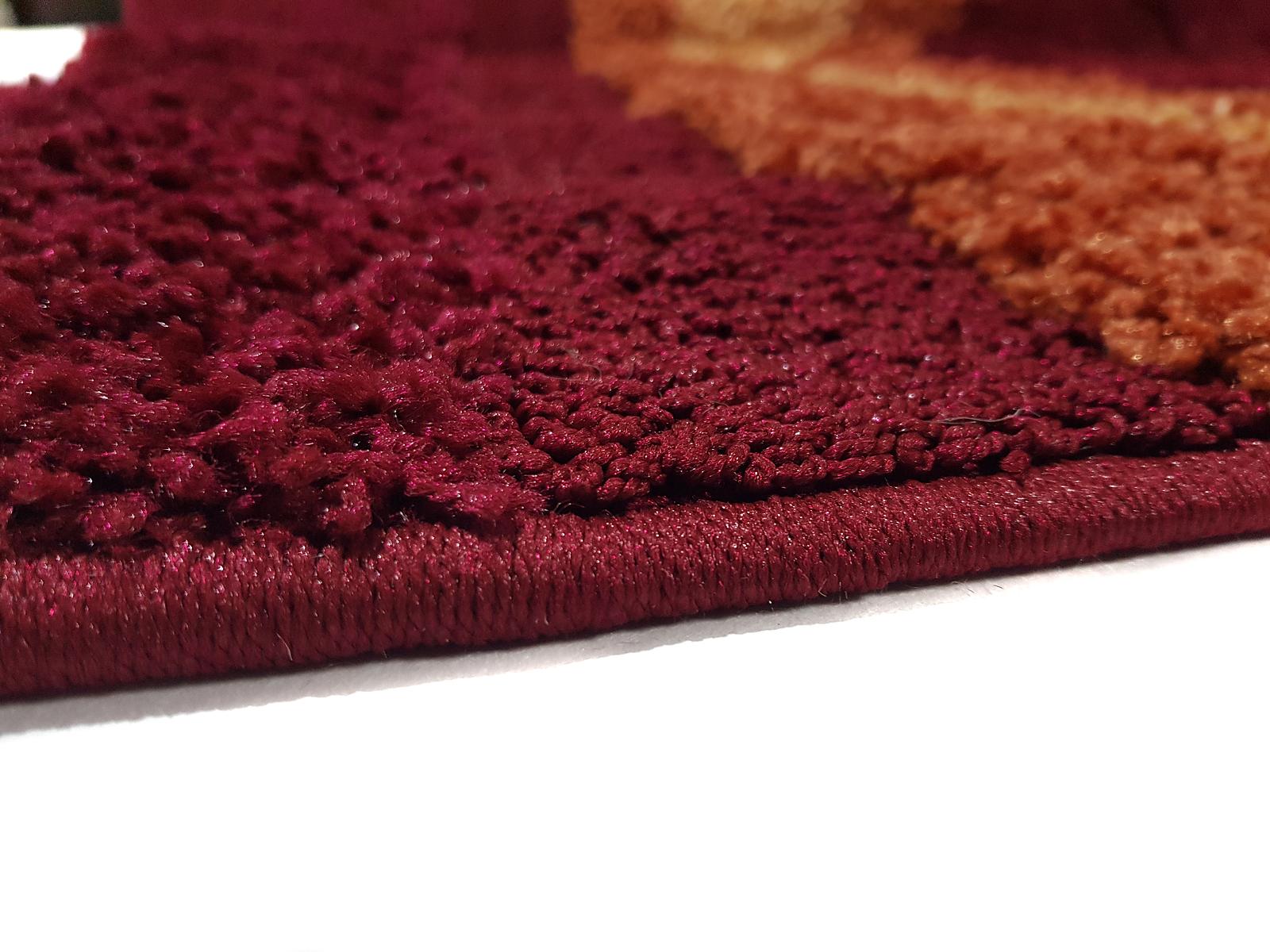 Ворсистий килимок Vortax Plush Loop CHERRY 7641A