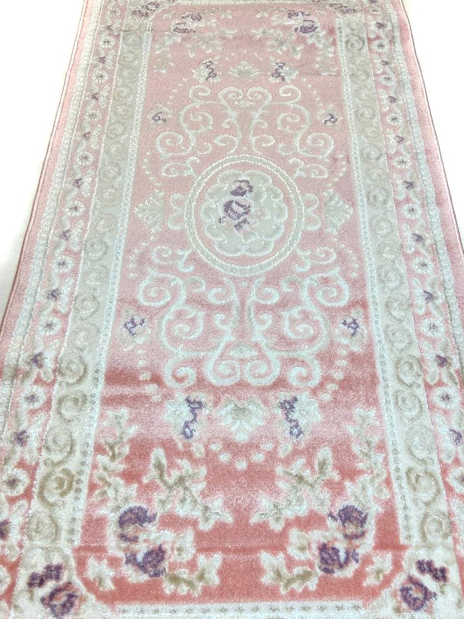 Класичний килим Flora PINK / PINK P658B