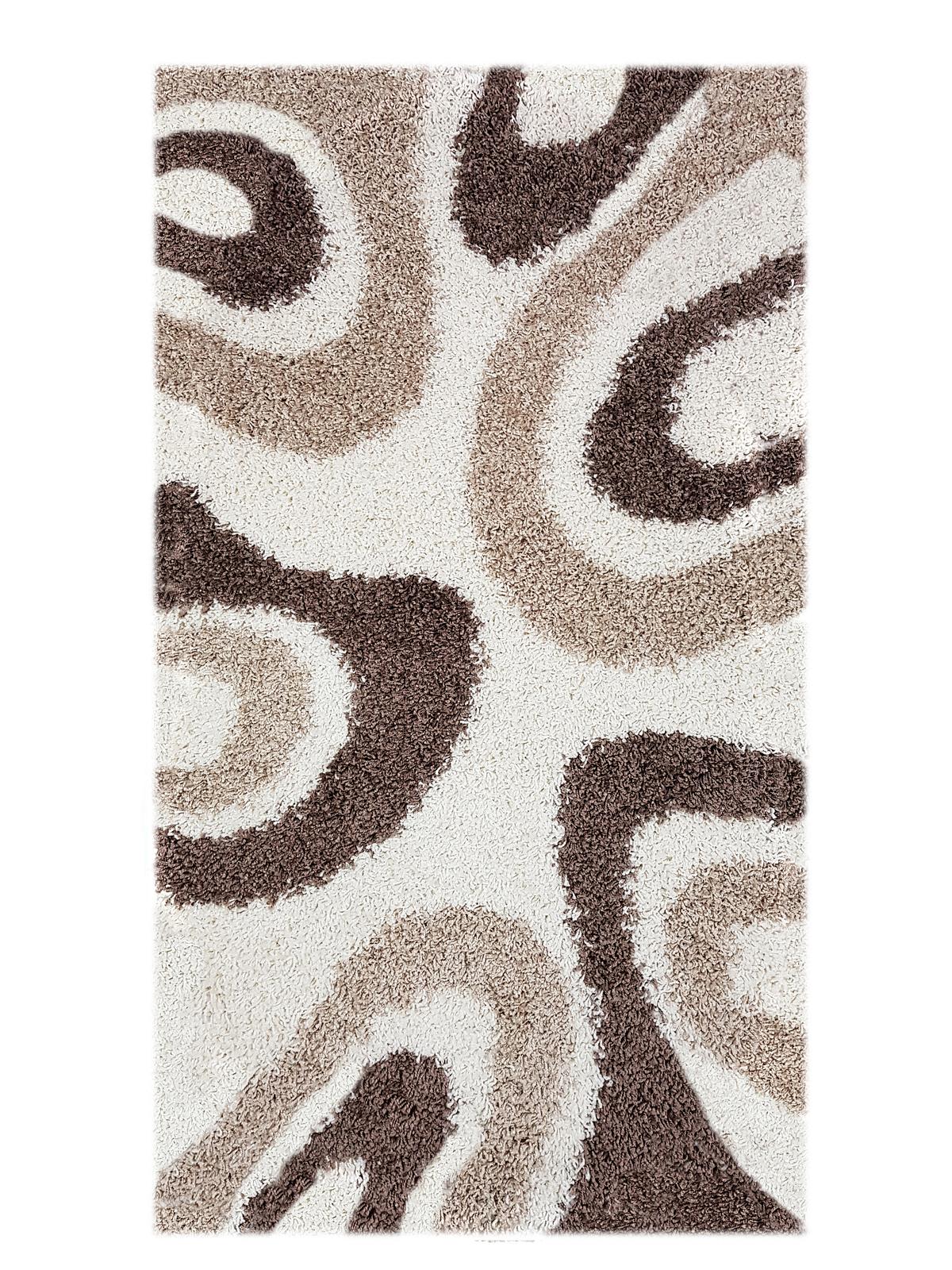 Пухнастий килим Plumis Lux cream 6352A