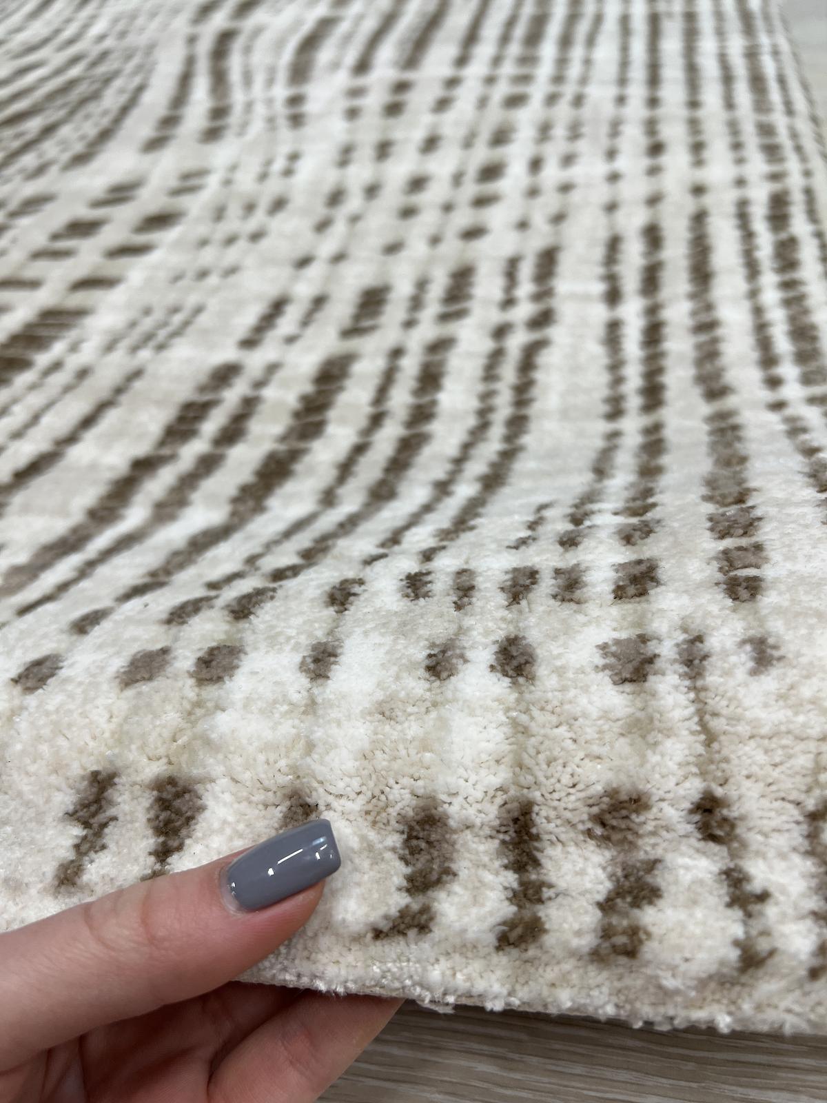 Килим із сучасним дизайном Solano beige / BROWN 8544A