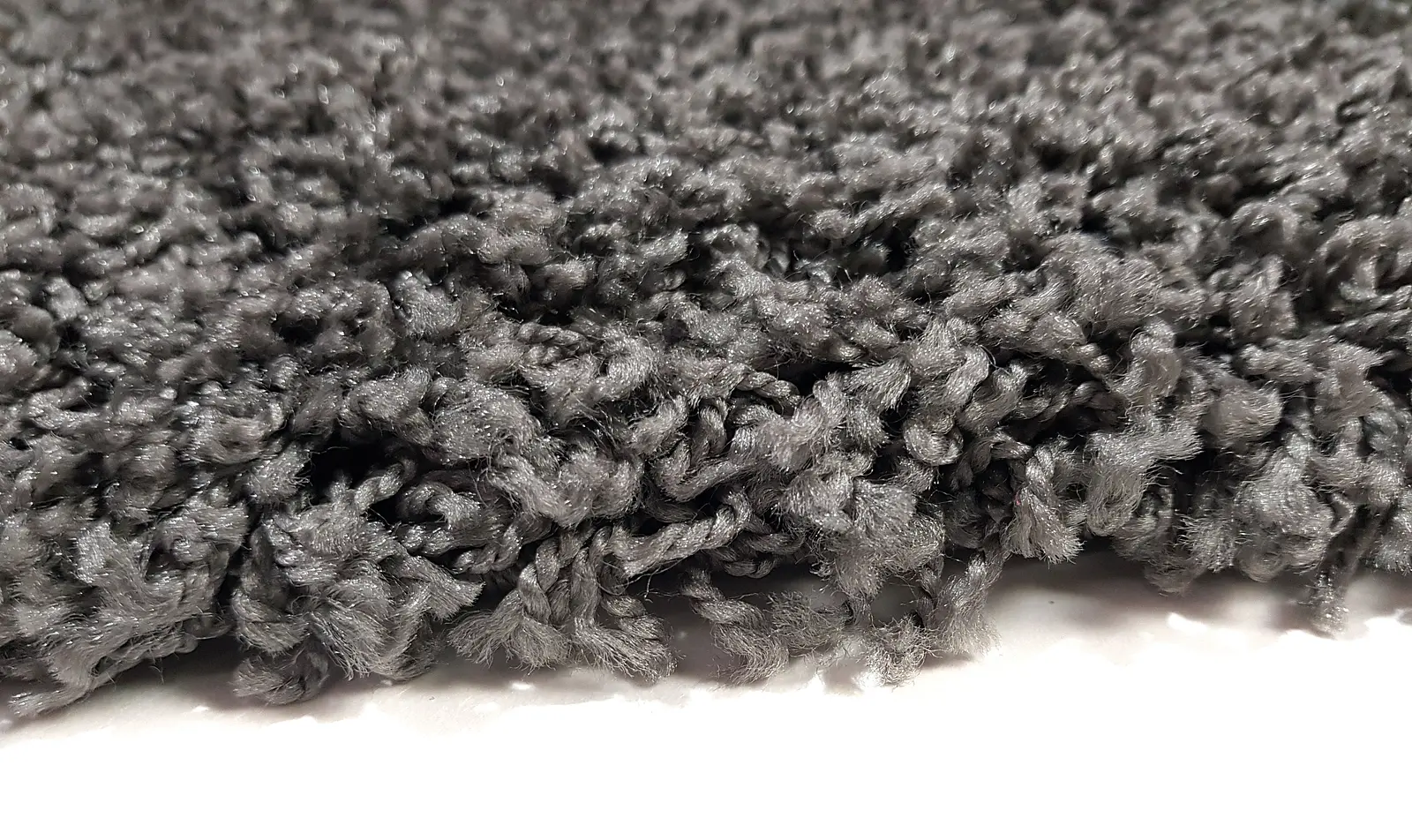 Пухнастий килим Plumis Lux Gray 6365A