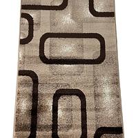 Килим фризе з невисоким ворсом Macio Beige 02574D