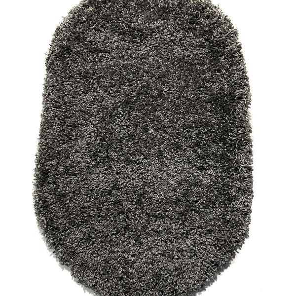 Пухнастий килим Plumis Lux Gray 6365A