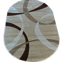 Килим з художньою стрижкою Curlex BEIGE 2632A