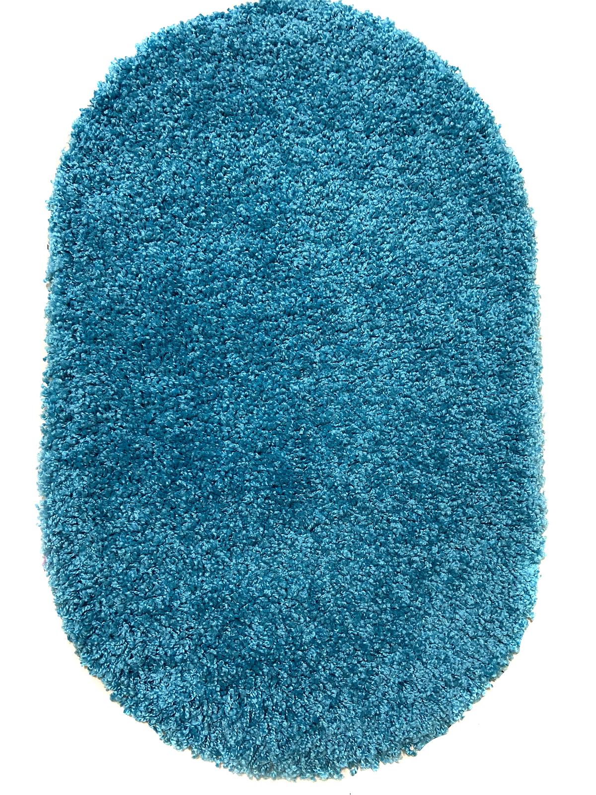 Пухнастий килим Plumis Lux BLUE 6365A