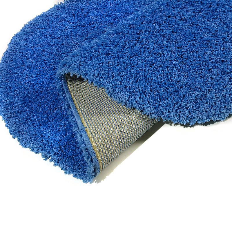 Пухнастий килим Plumis Lux BLUE 6365A