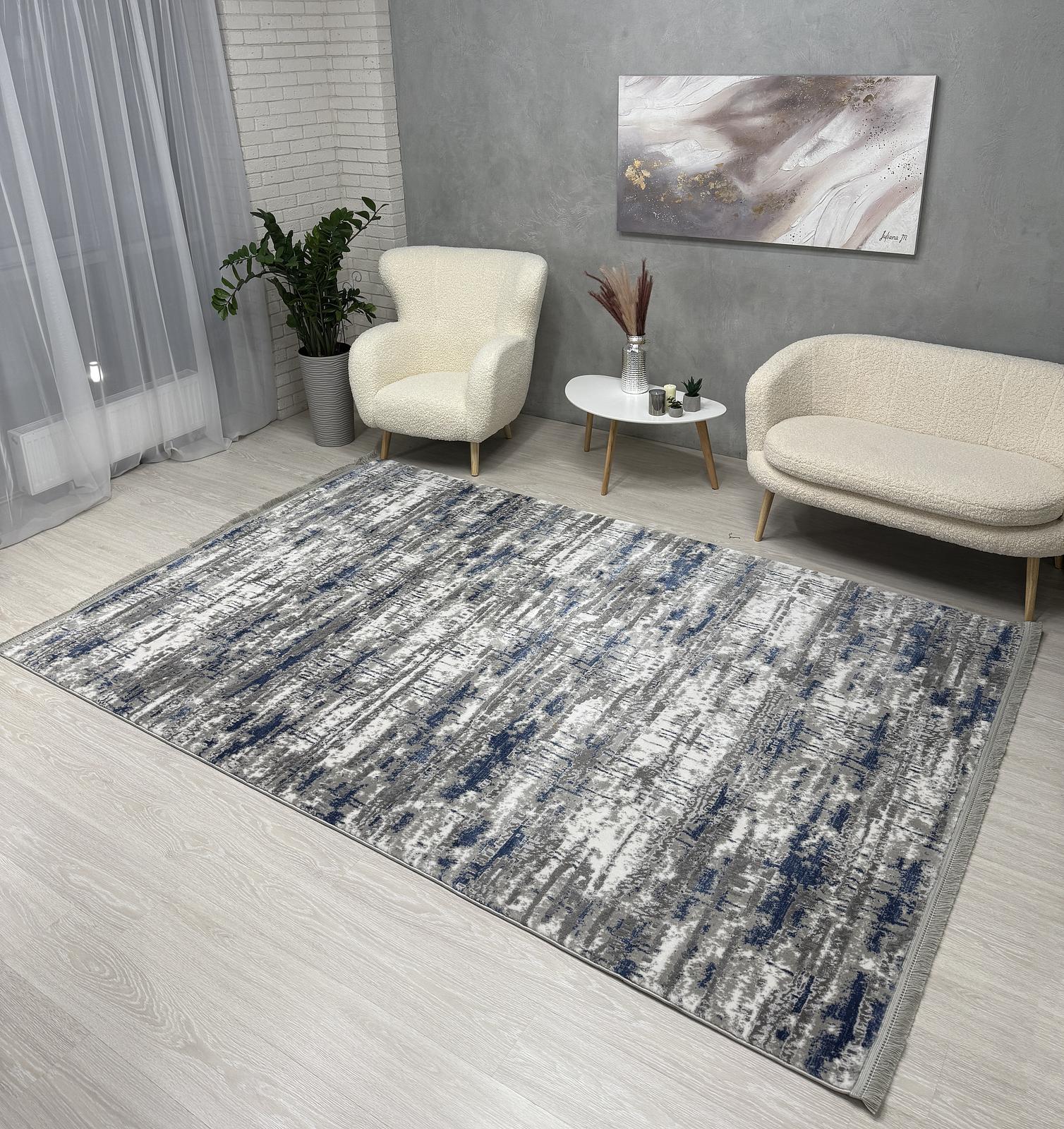 Килим з термоусадкою Aquila Mavi 2701B