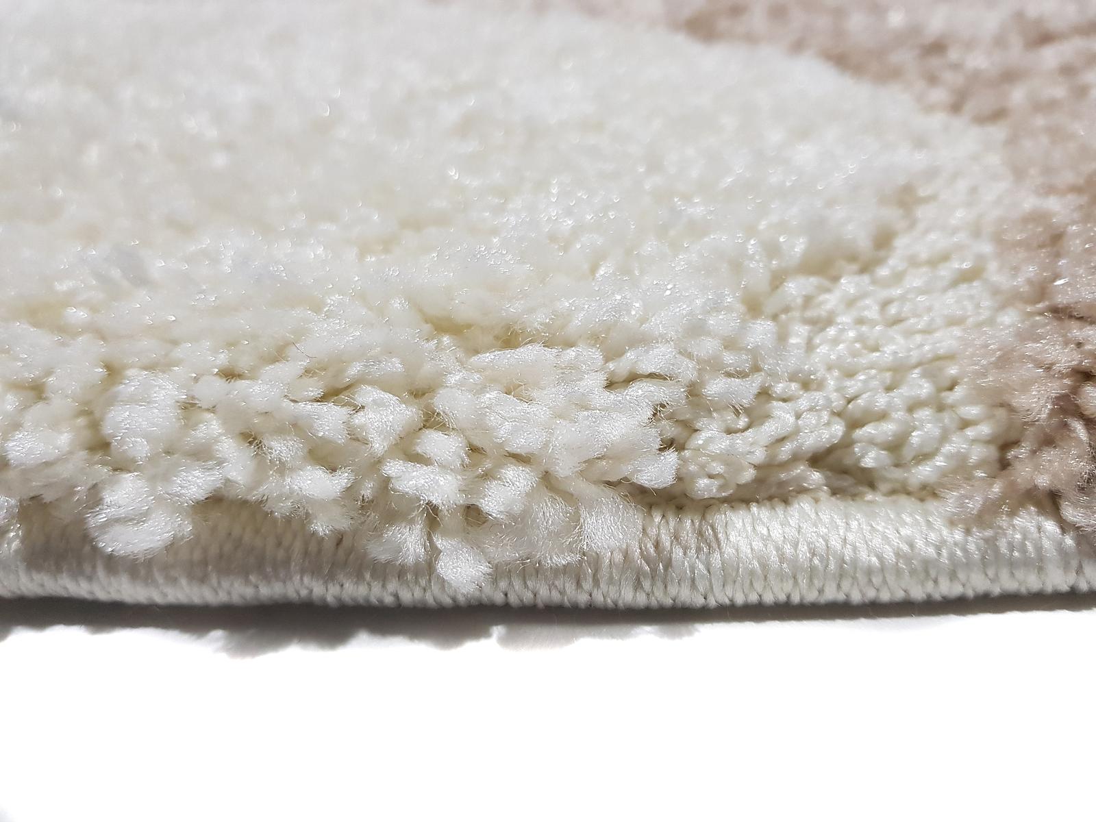 Ворсистий килимок Plush Loop cream 8014A