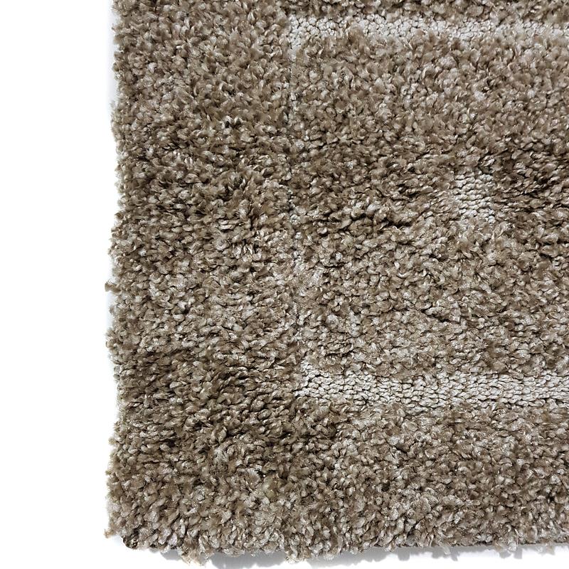 Ворсистий килимок Plush Loop beige A361D