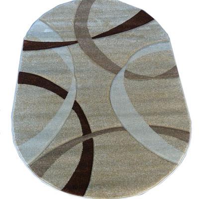 Килим з художньою стрижкою Curlex BEIGE 2632A