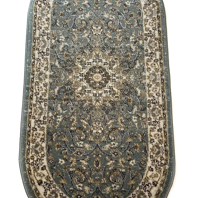 Килим хітсет з невисоким щільним ворсом Luxia BLUE 9473A