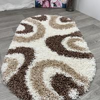 Пухнастий килим Plumis Lux cream 6352A