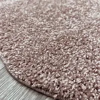 Пухнастий килим Plumeria pink 12500/75