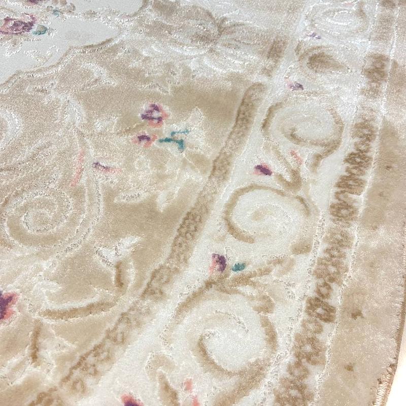 Класичний килим Flora Beige P659B