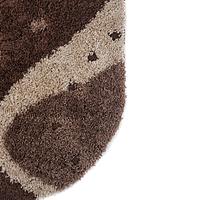 Пухнастий килим Vortax Plush Loop DARK BROWN 7641A