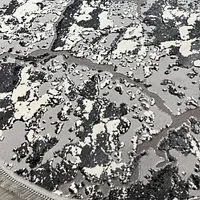 Килим з комбінованим ворсом и термоусадкой Glacia Gray 08148A