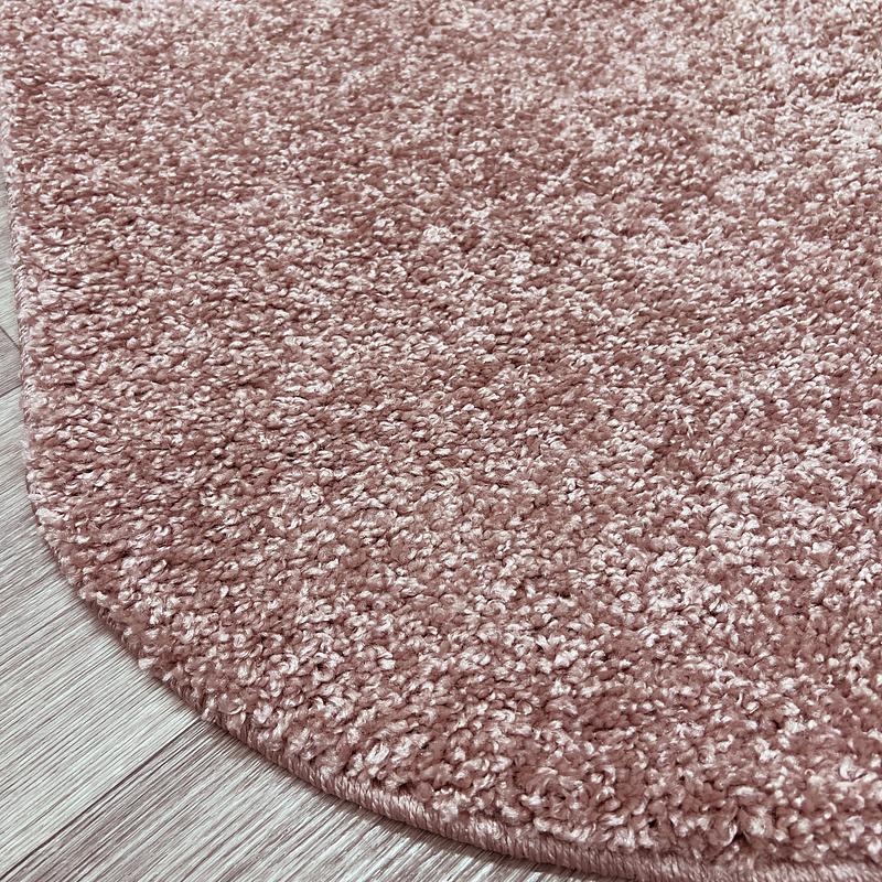 Пухнастий килим Plumeria pink 12500/75