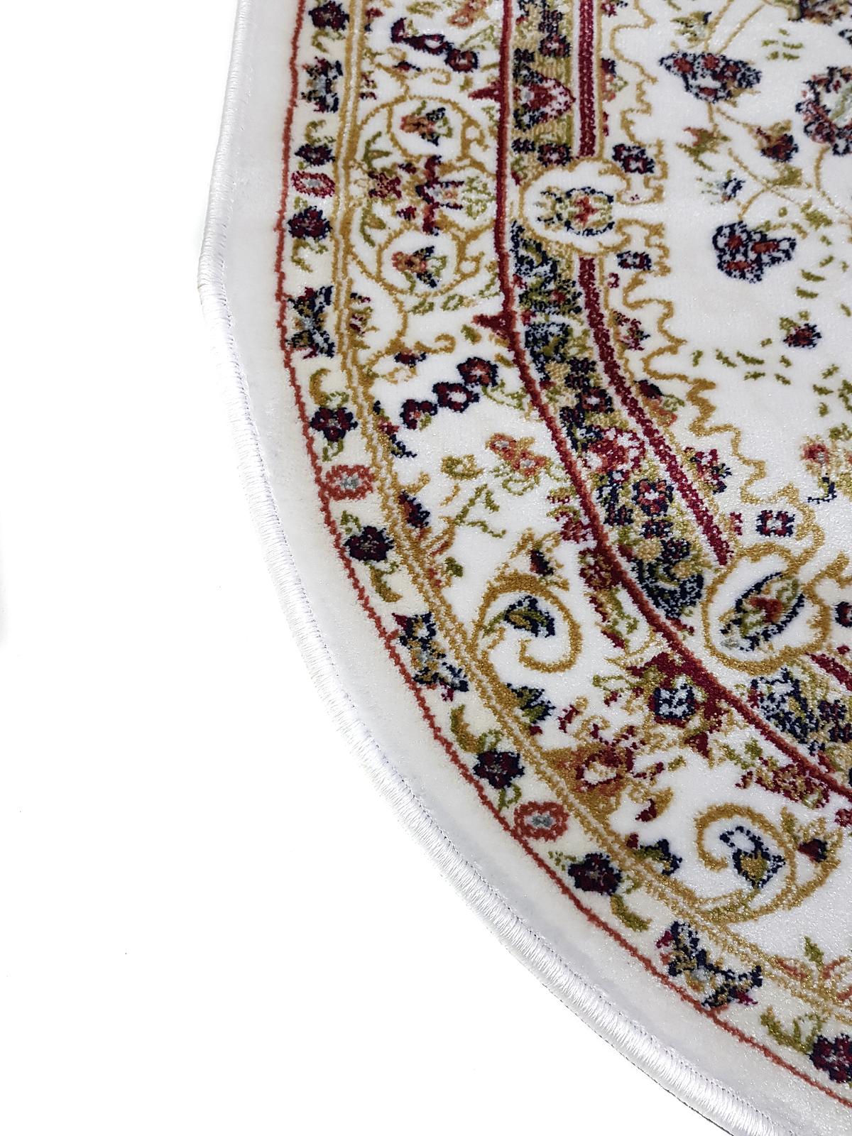 Класичний килим з поліестеру Argentum WHITE 1862C