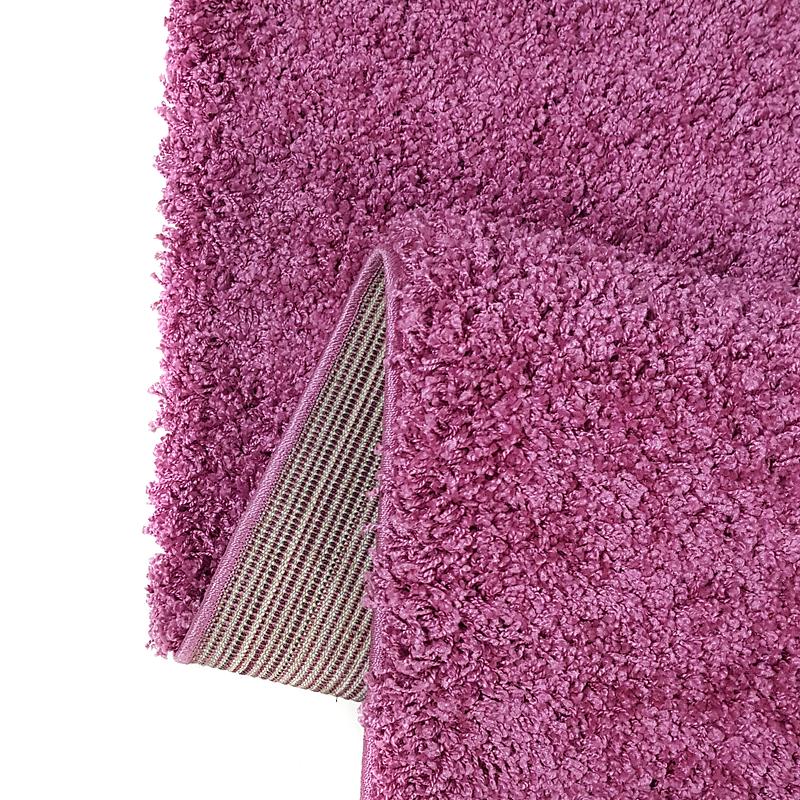 Пухнастий килим Plumis Lux DARK PINK 6365A