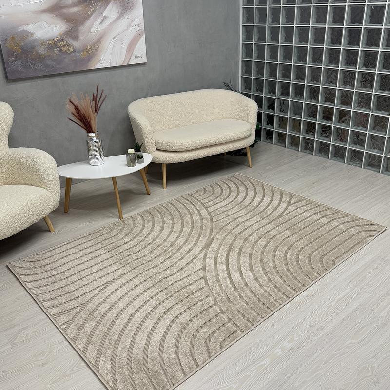Килим у скандинавському стиле Filira Nord Бежевий 38025/202 BEIGE