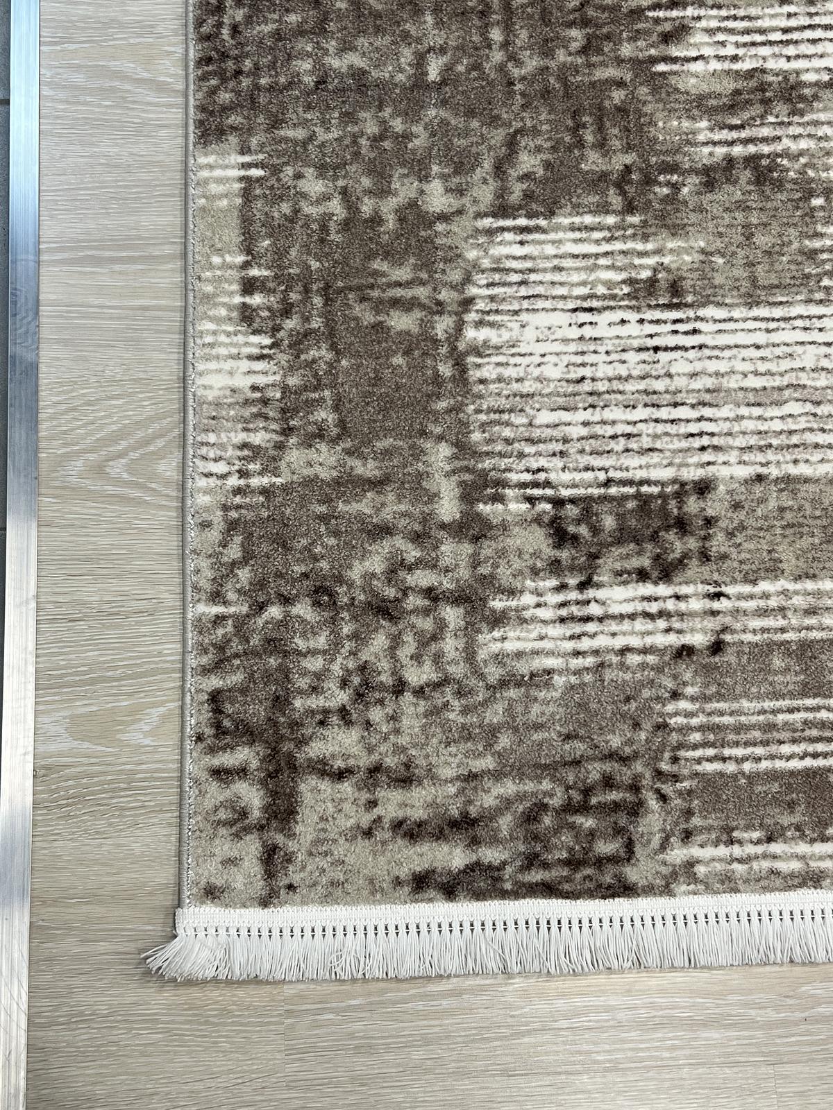 Килим з комбінованим ворсом Onyxa beige 3936A