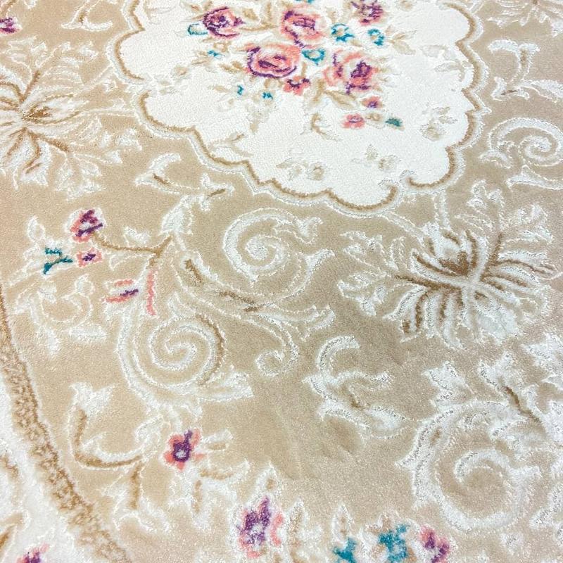 Класичний килим Flora Beige P659B
